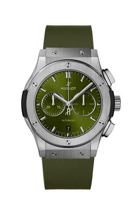 hublot titanium green price|Hublot’s Classic Fusion Titanium Green review .